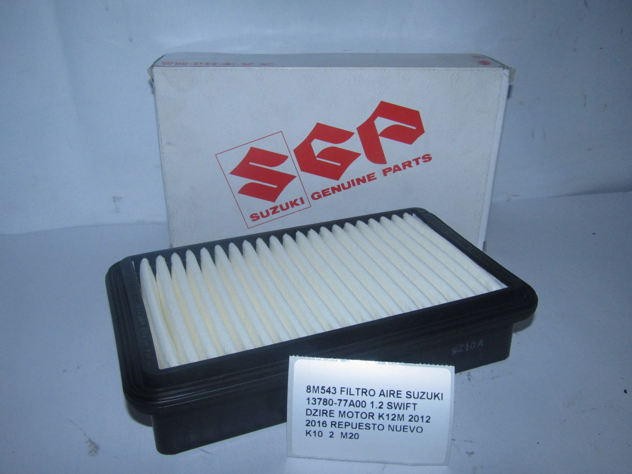 Filtro Aire Suzuki 13780-77a00 1.2 Swift Dzire K12m 2012/16