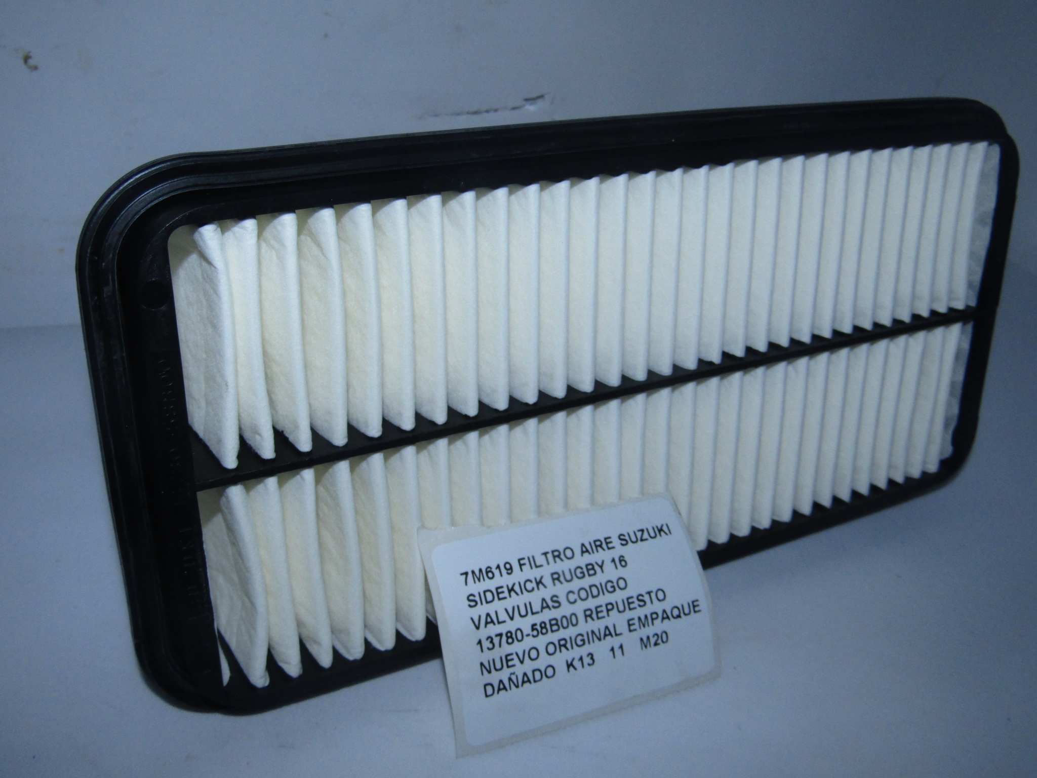 Filtro Aire Suzuki Sidekick Rugby 16 Valvula Cod 13780-58b00 - foto 2