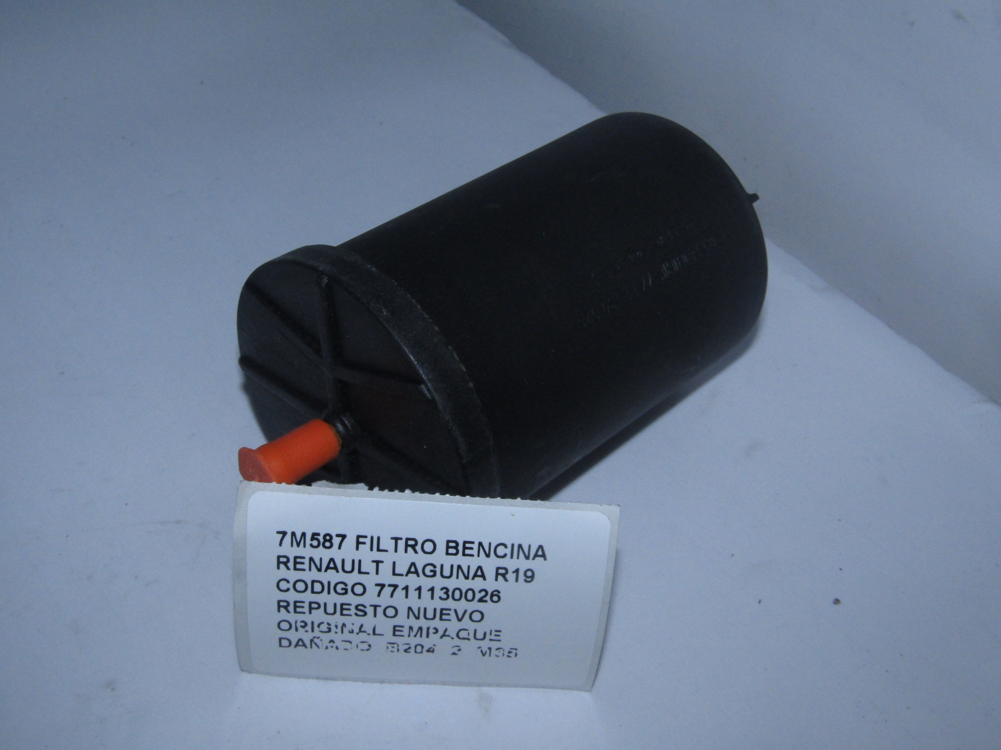 Filtro Bencina Renault Laguna R19 Codigo 7711130026