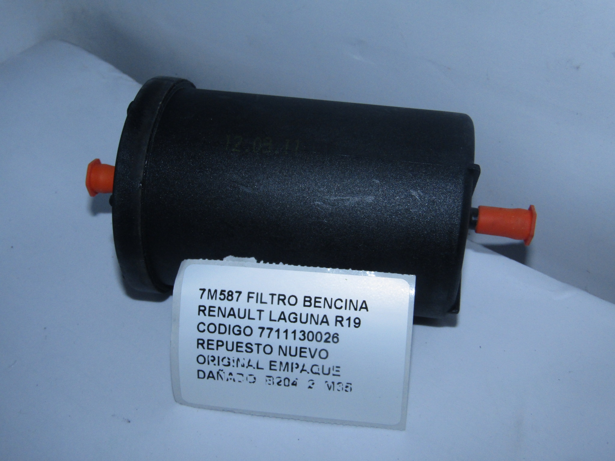 Filtro Bencina Renault Laguna R19 Codigo 7711130026 - foto 2