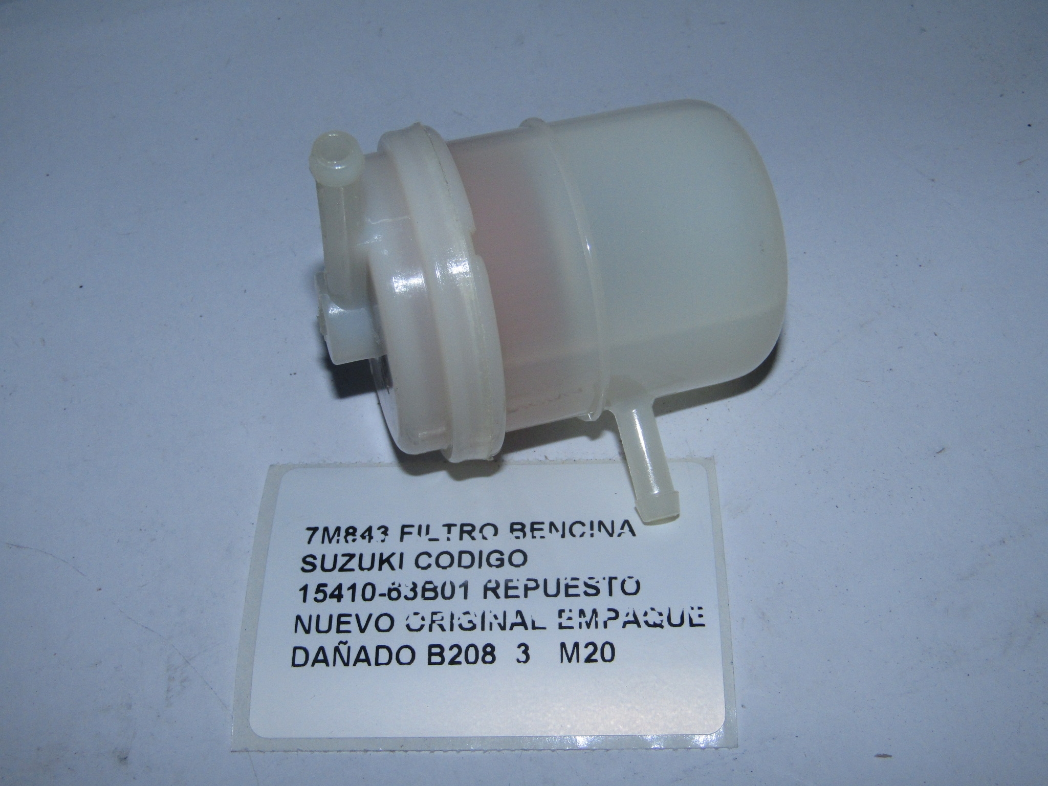 Filtro Bencina Suzuki Codigo 15410-63b01