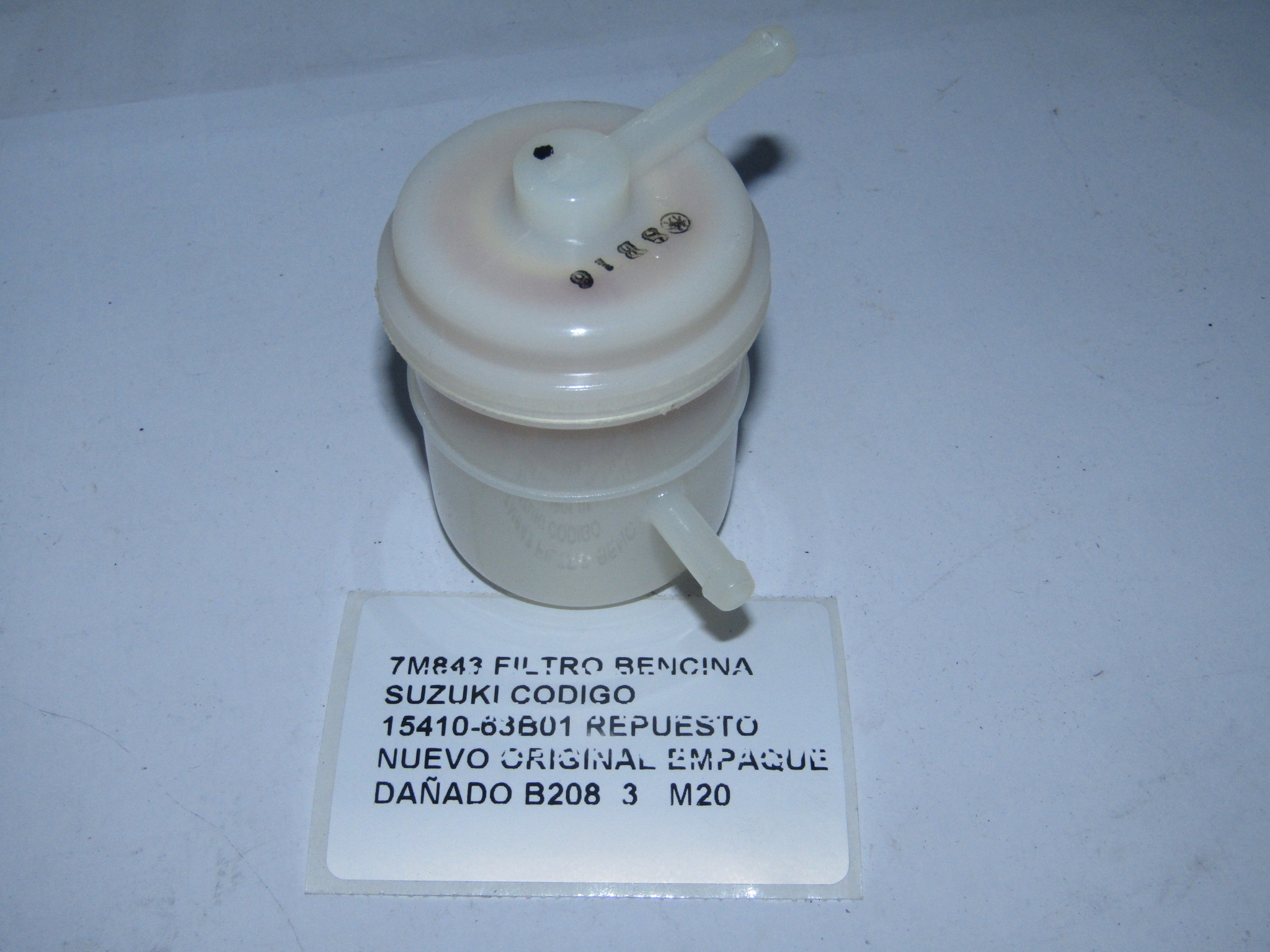 Filtro Bencina Suzuki Codigo 15410-63b01 - foto 2