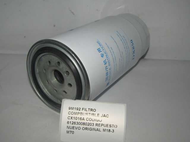 Filtro Compbustible Jac Cx1016a Codigo 612630080203