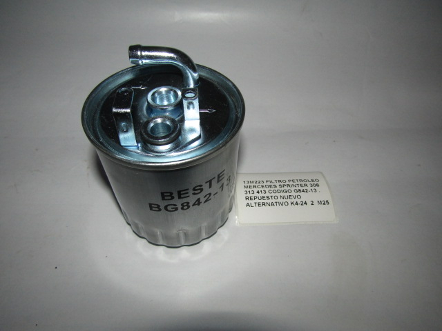 Filtro Petroleo Mercedes Sprinter 308 313 413 Codigo G842-13 - foto 2