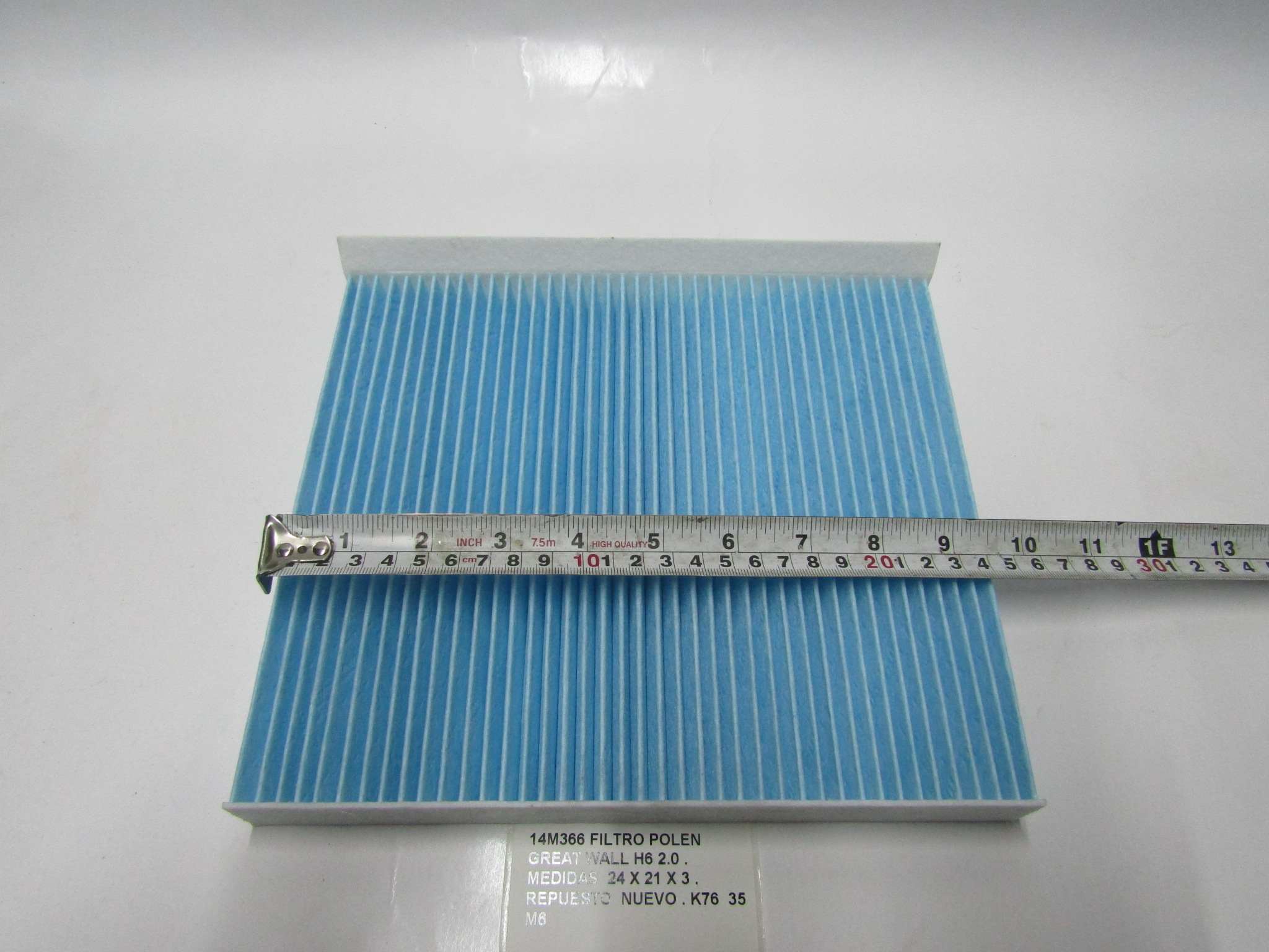 Filtro Polen Great Wall H6 2.0 . Medidas 24 X 21 X 3 - foto 4