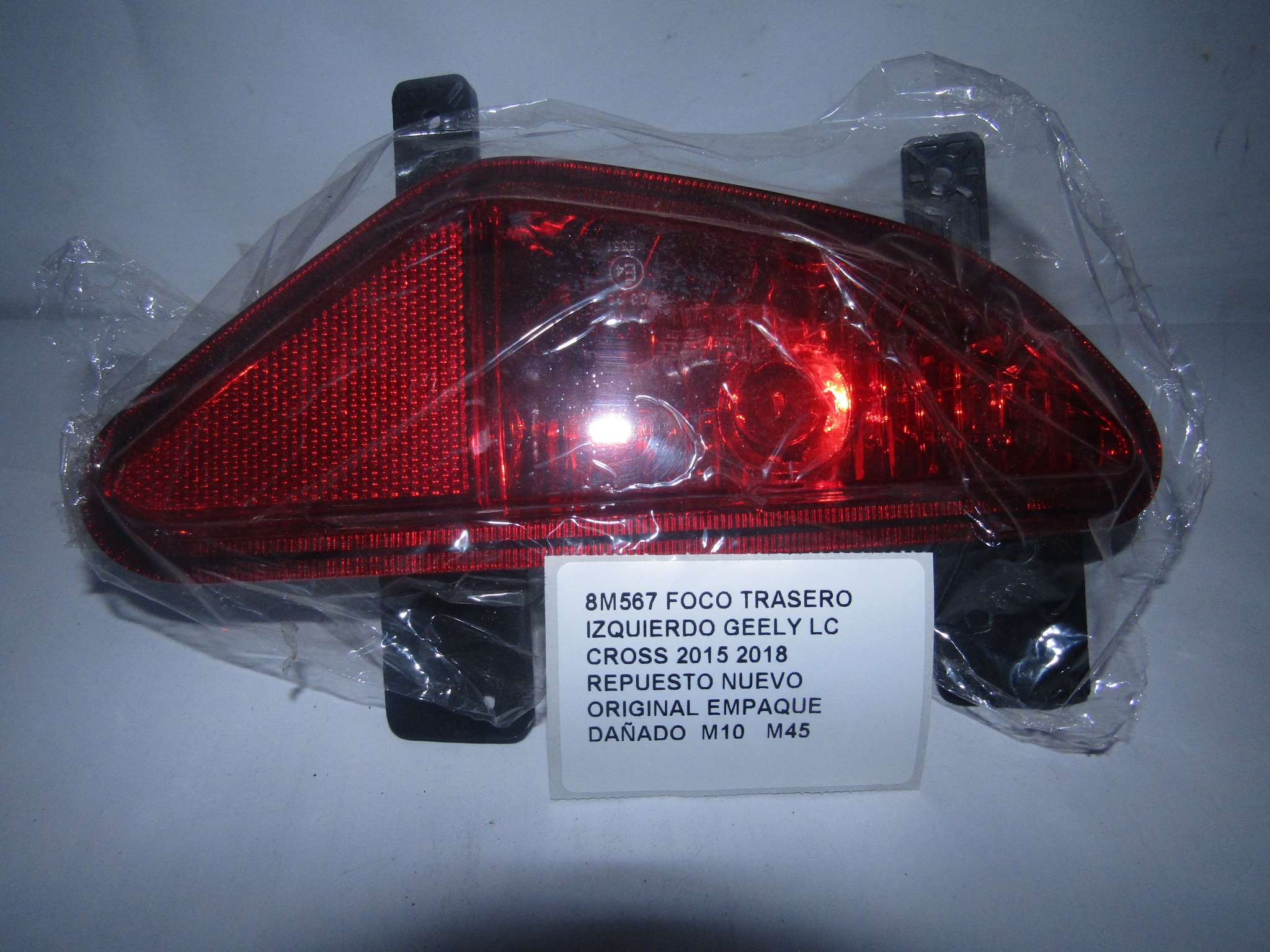Foco Trasero Izquierdo Geely Lc Cross 2015 2018