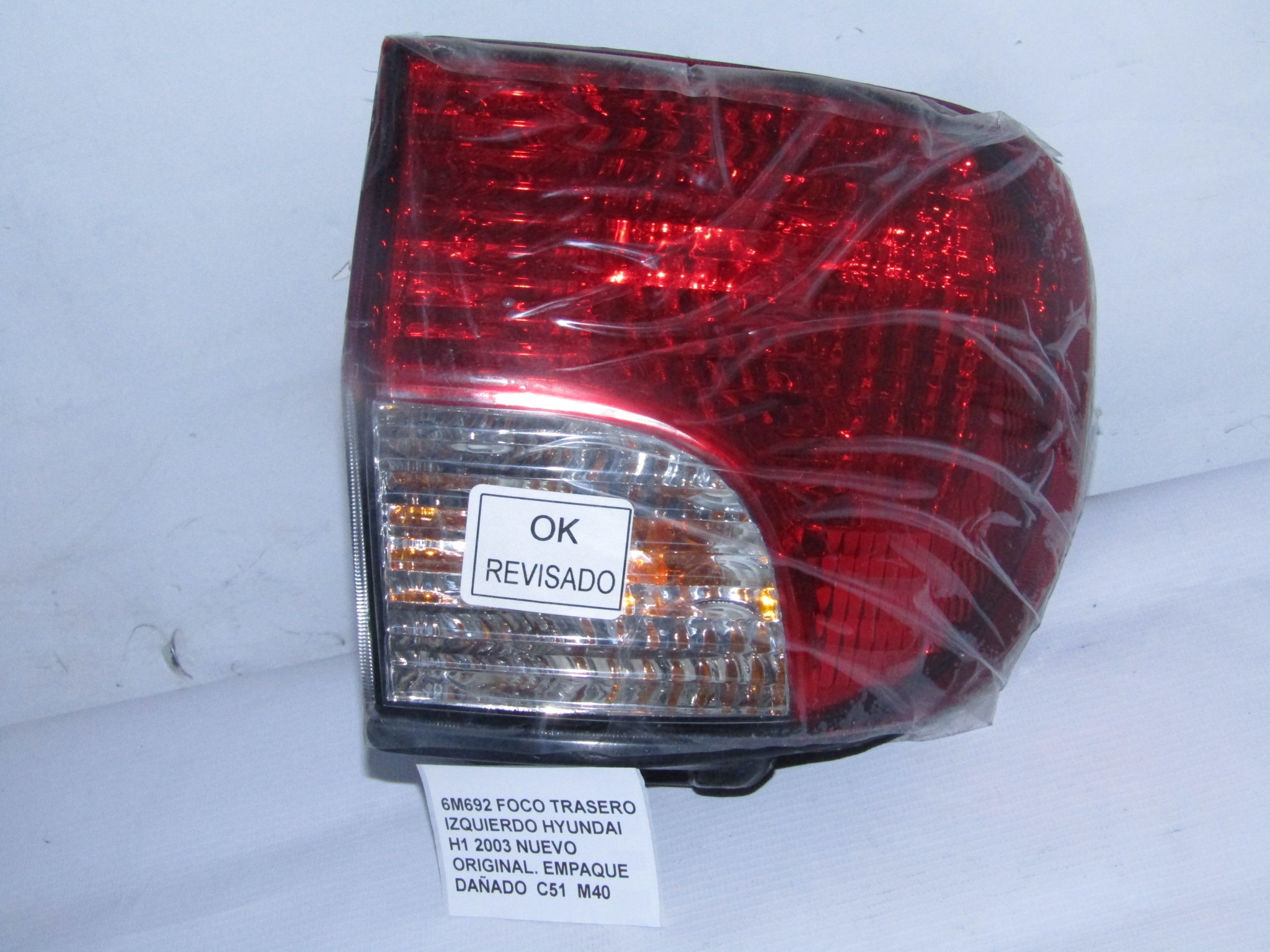 Foco Trasero Izquierdo Hyundai H1 2003
