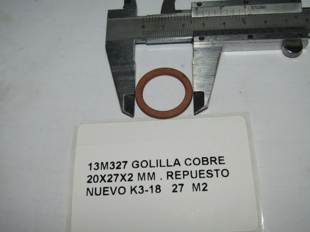 Golilla Cobre 20x27x2 Mm - foto 2