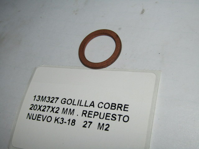 Golilla Cobre 20x27x2 Mm - foto 3