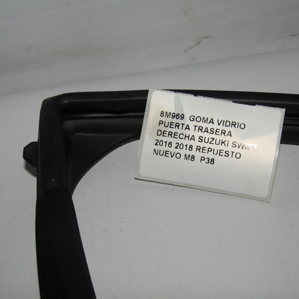 Goma Vidrio Puerta Trasera Derecha Suzuki Swift 2016-18 - foto 2