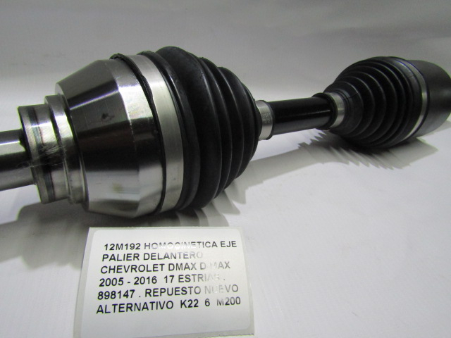 Homocinetica Eje Palier Delantero Chevrolet Dmax 2005 - 2016 - foto 3