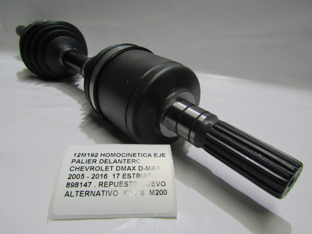 Homocinetica Eje Palier Delantero Chevrolet Dmax 2005 - 2016 - foto 4