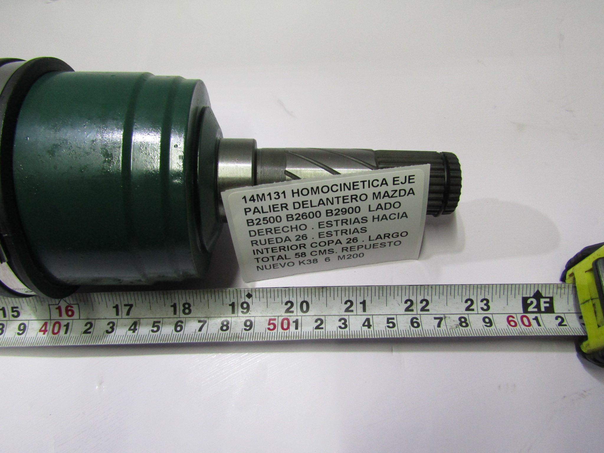 Homocinetica Eje Palier Delantero Mazda B2500 B2600 B2900 Rh - foto 3