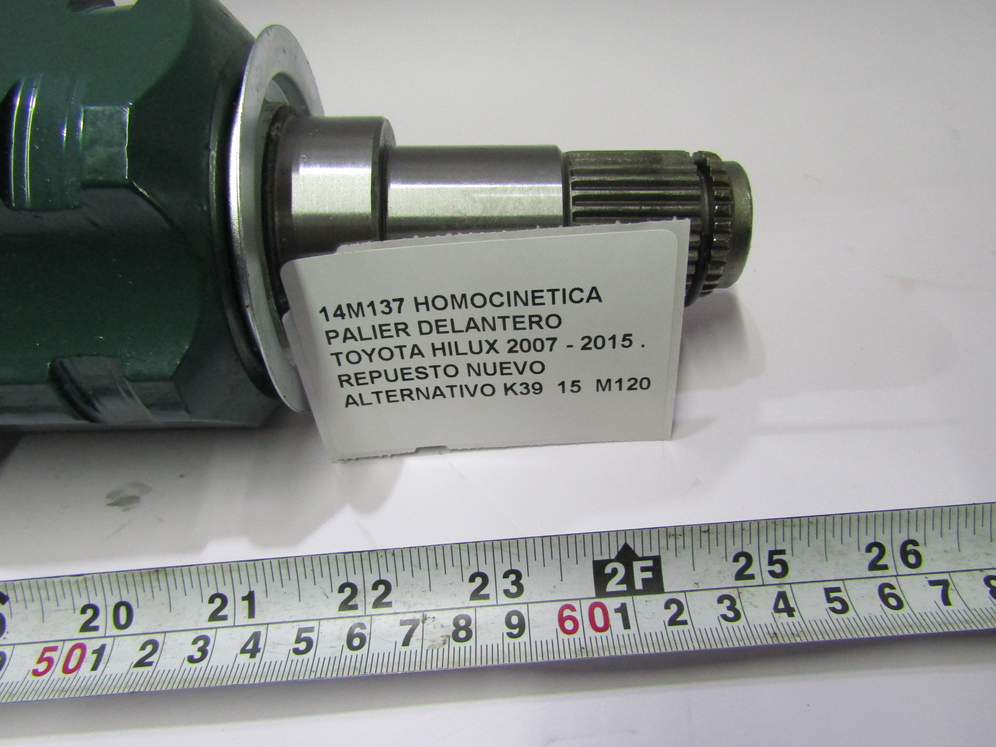 Homocinetica Palier Delantero Toyota Hilux 2007 - 2015 - foto 4