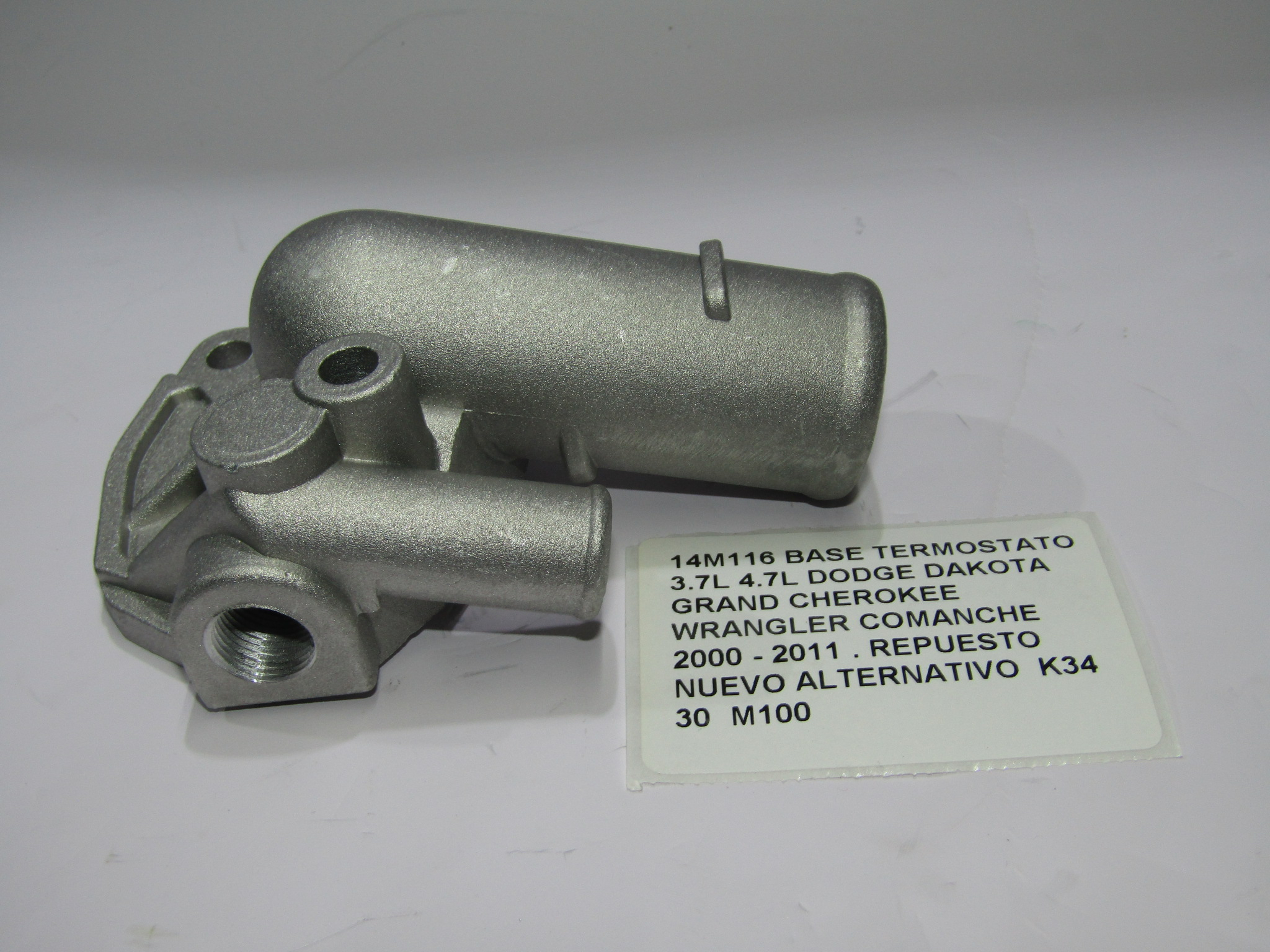 Housing Base Termostato 3.7l 4.7l Dodge Dakota Grand Cheroke - foto 3