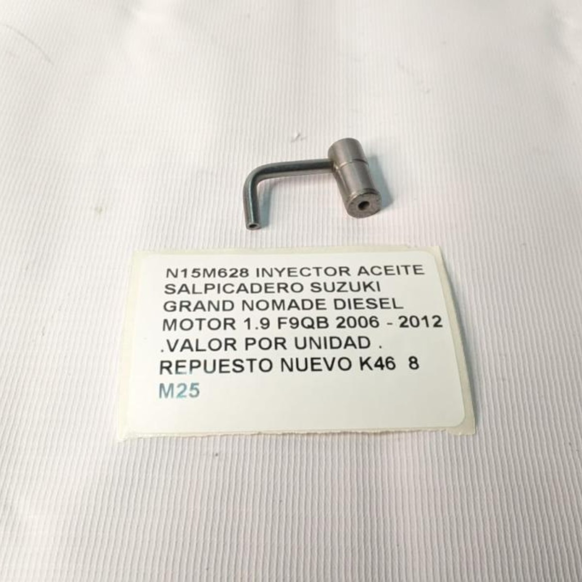 Inyector Aceite Salpicadero Suzuki Grand Nomade Diesel Motor - foto 5