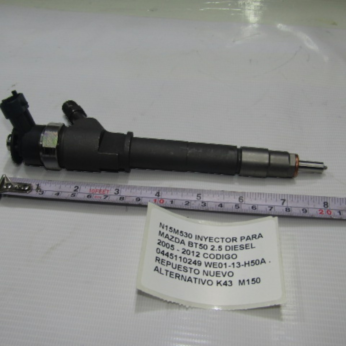Inyector Para Mazda Bt50 2.5 Diesel 2005 - 2012 - foto 4