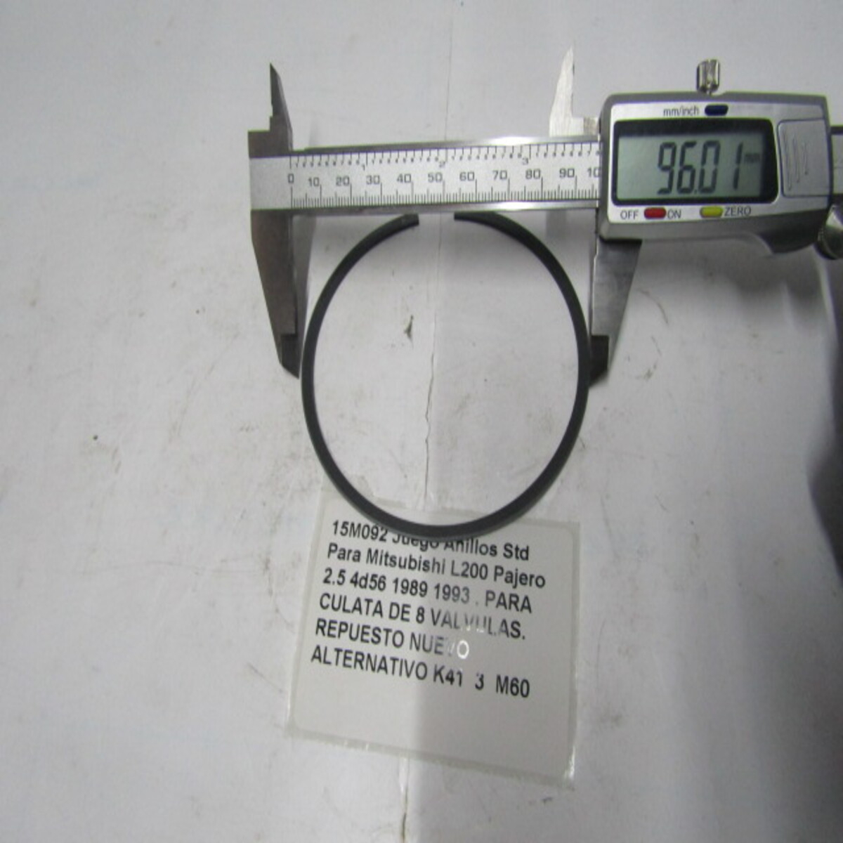 Juego Anillos Std Mitsubishi L200 Pajero 2.5 4d56 1989 1993 - foto 5
