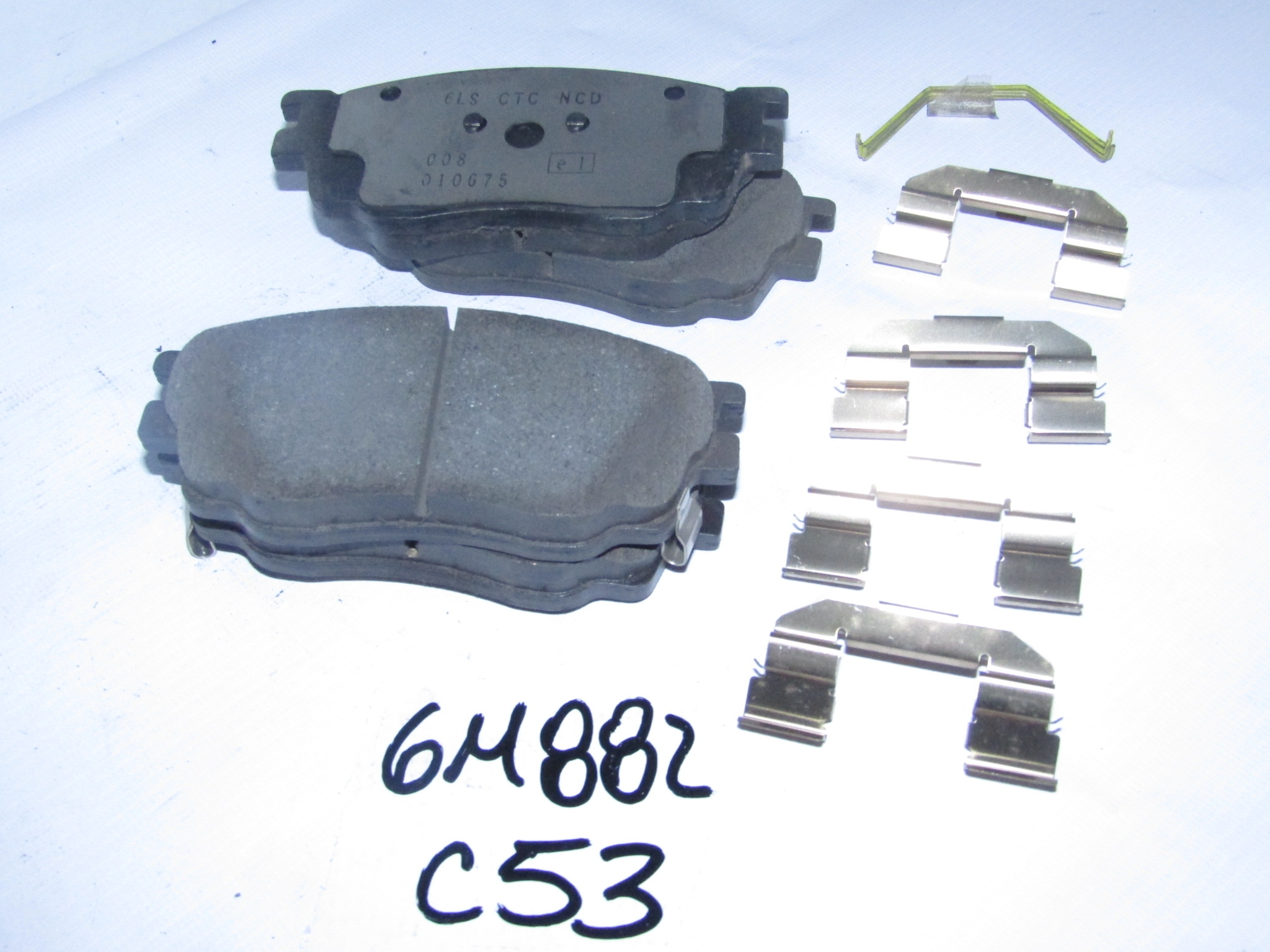 Juego Pastillas De Freno Delanteras Mazda 6 2003 2010