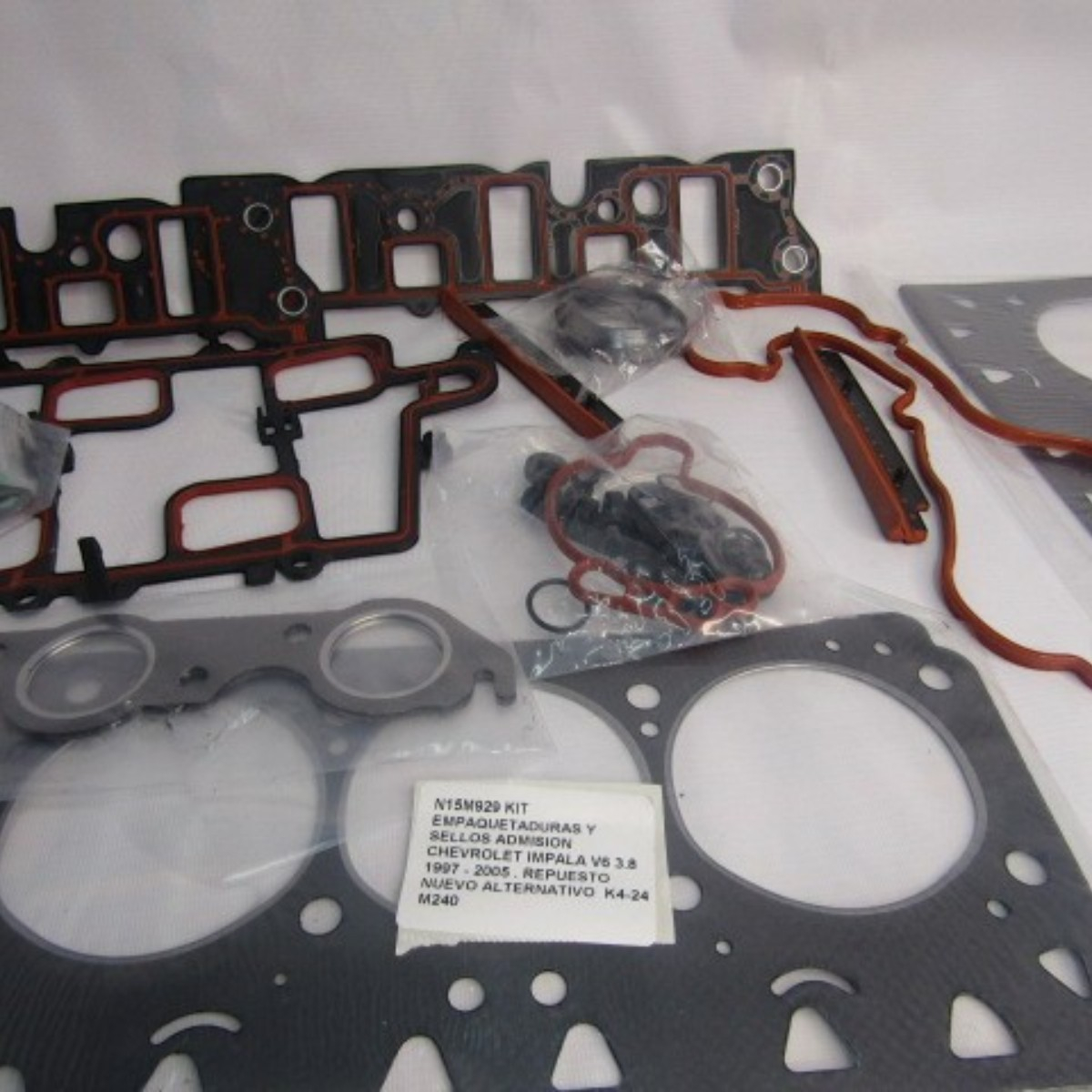 Kit Empaquetaduras Y Sellos Admision Chevrolet Impala V6 3.8 - foto 5