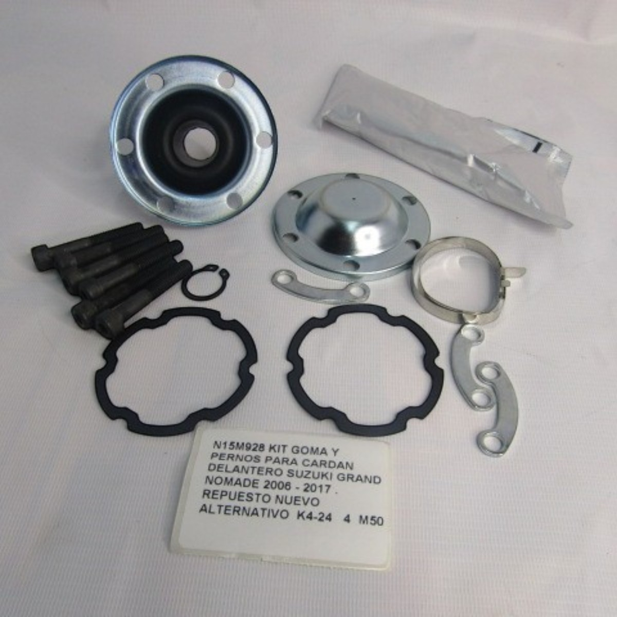 Kit Goma Y Pernos Para Cardan Delantero Suzuki Grand Nomade - foto 4