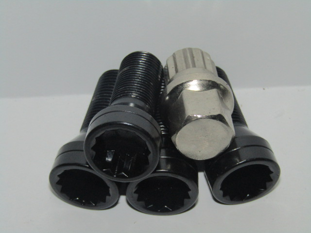 Kit Pernos Seguridad M14 X 1.25 Para Bmw 1 2 3 4 5 7 Serie