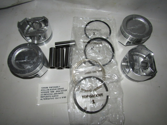 Kit Pistones /anillos Suzuki Grand Nomade J20a 84mm 98 2004