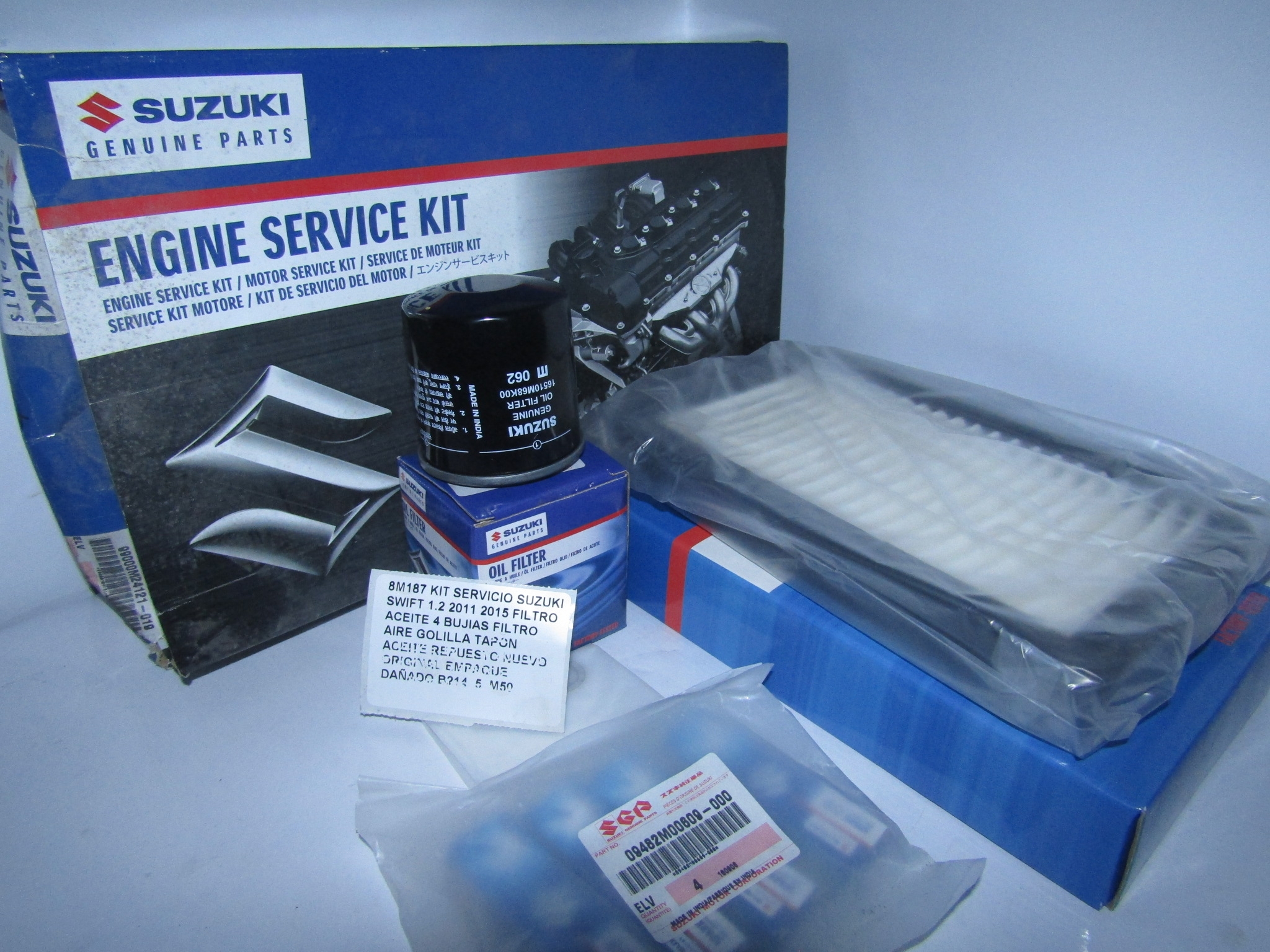 Kit Servicio Suzuki Swift 1.2 2011 2015