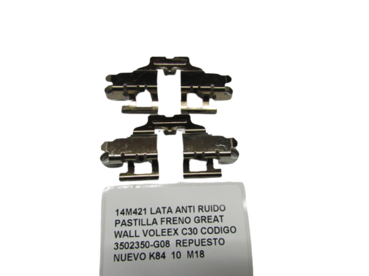 Lata Anti Ruido Pastilla Freno Great Wall Voleex 3502350-g08