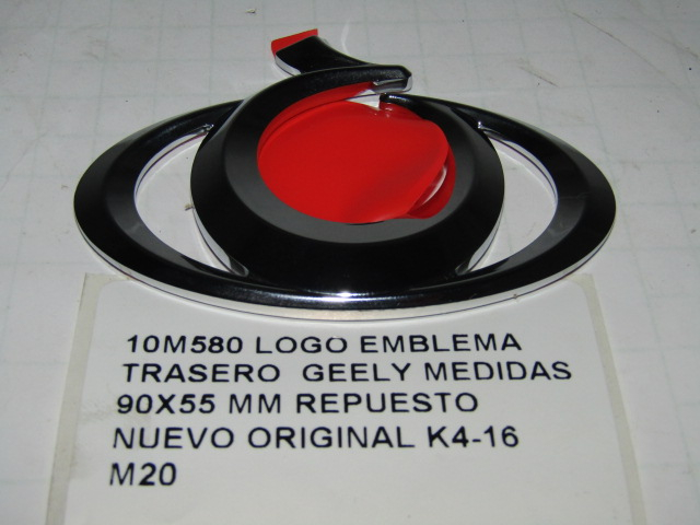 Logo Emblema Trasero Geely Medidas 90x55 Mm - foto 3