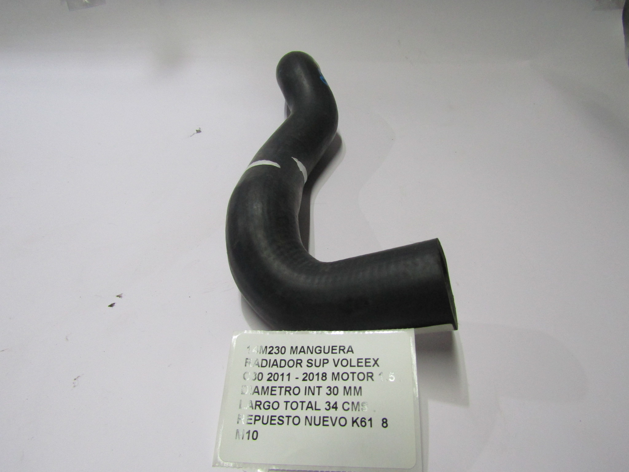 Manguera Radiador Sup Voleex C30 2011 - 2018 Motor 1.5 - foto 4