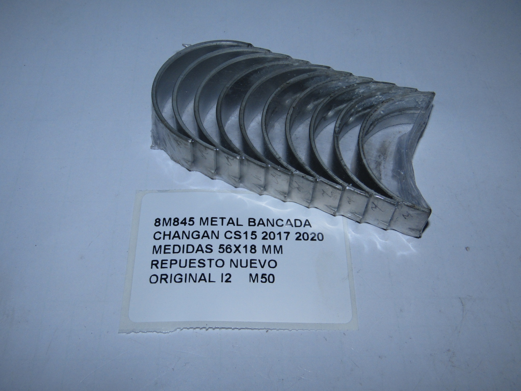 Metal Bancada Changan Cs15 2017 2020 Medidas 56x18 Mm
