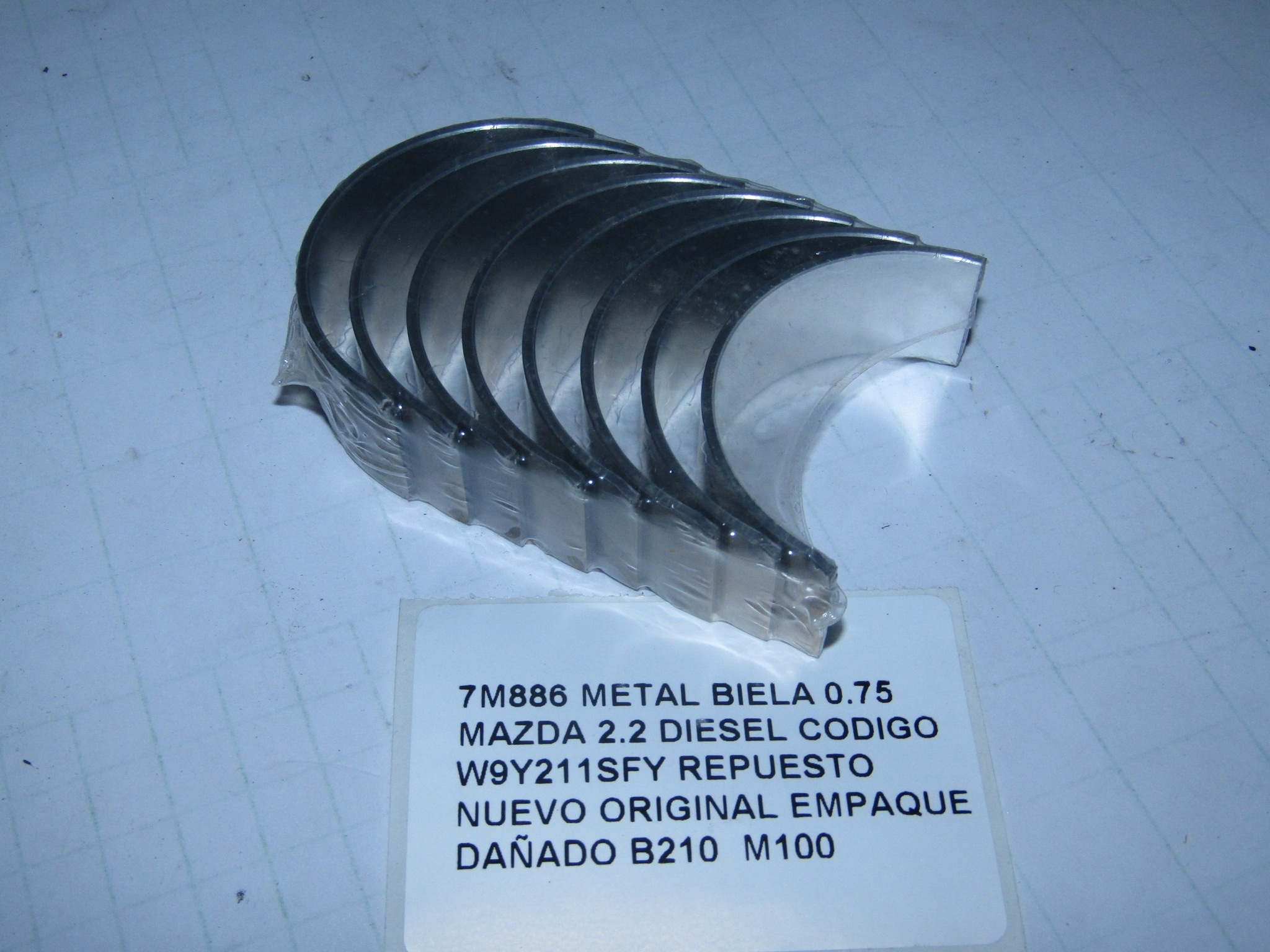 Metal Biela 0.75 Mazda 2.2 Diesel Codigo W9y211sfy