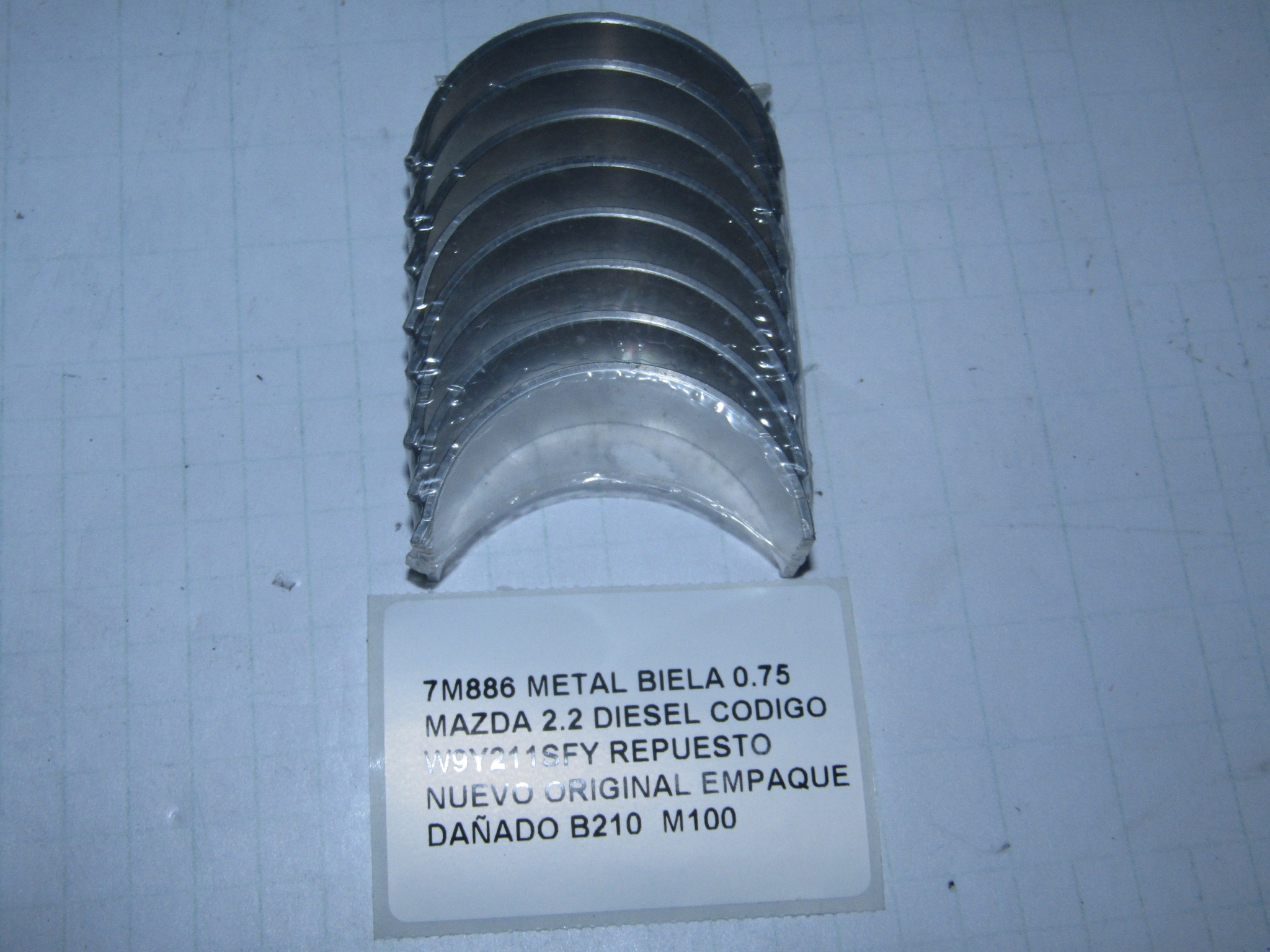 Metal Biela 0.75 Mazda 2.2 Diesel Codigo W9y211sfy - foto 2