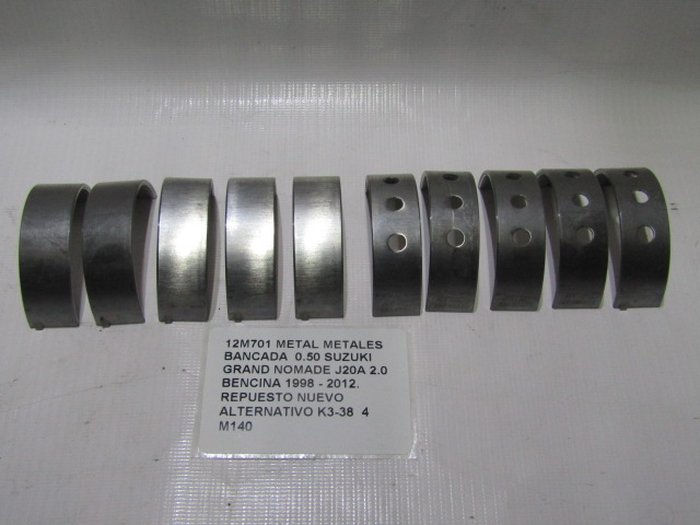Metales Bancada 0.50 Suzuki Grand Nomade 1998 - 2012 - foto 2