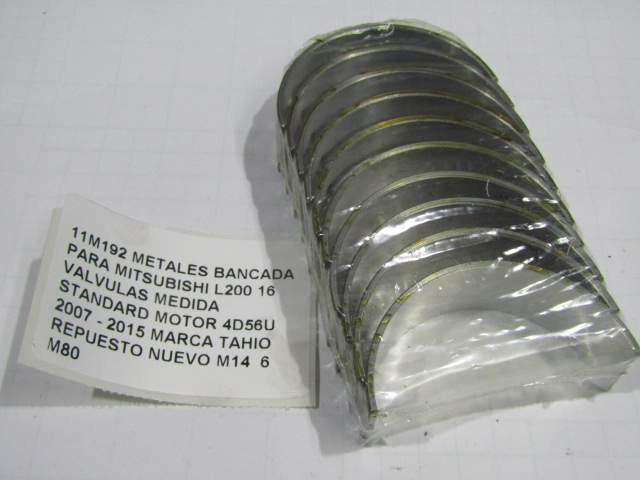 Metales Bancada Mitsubishi L200 2.5 Std 16v 4d56u 2007- 2015 - foto 4