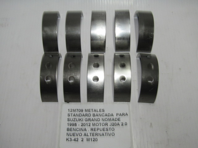 Metales Standard Bancada Para Suzuki Grand Nomade 1998-2012