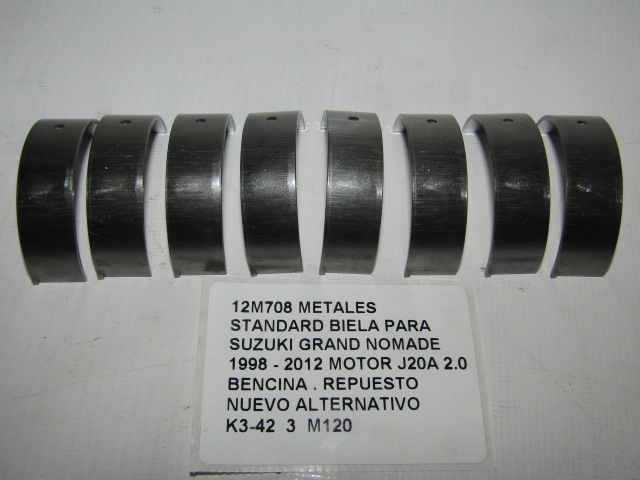 Metales Standard Biela Suzuki Grand Nomade J20a 1998-2012 - foto 2