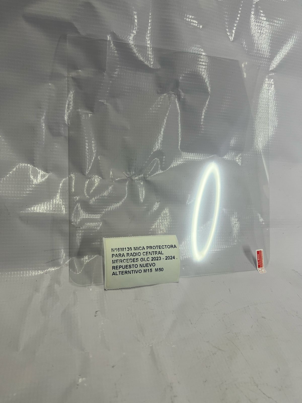 Mica Protectora Para Radio Central Mercedes Glc 2023 - 2024 - foto 5
