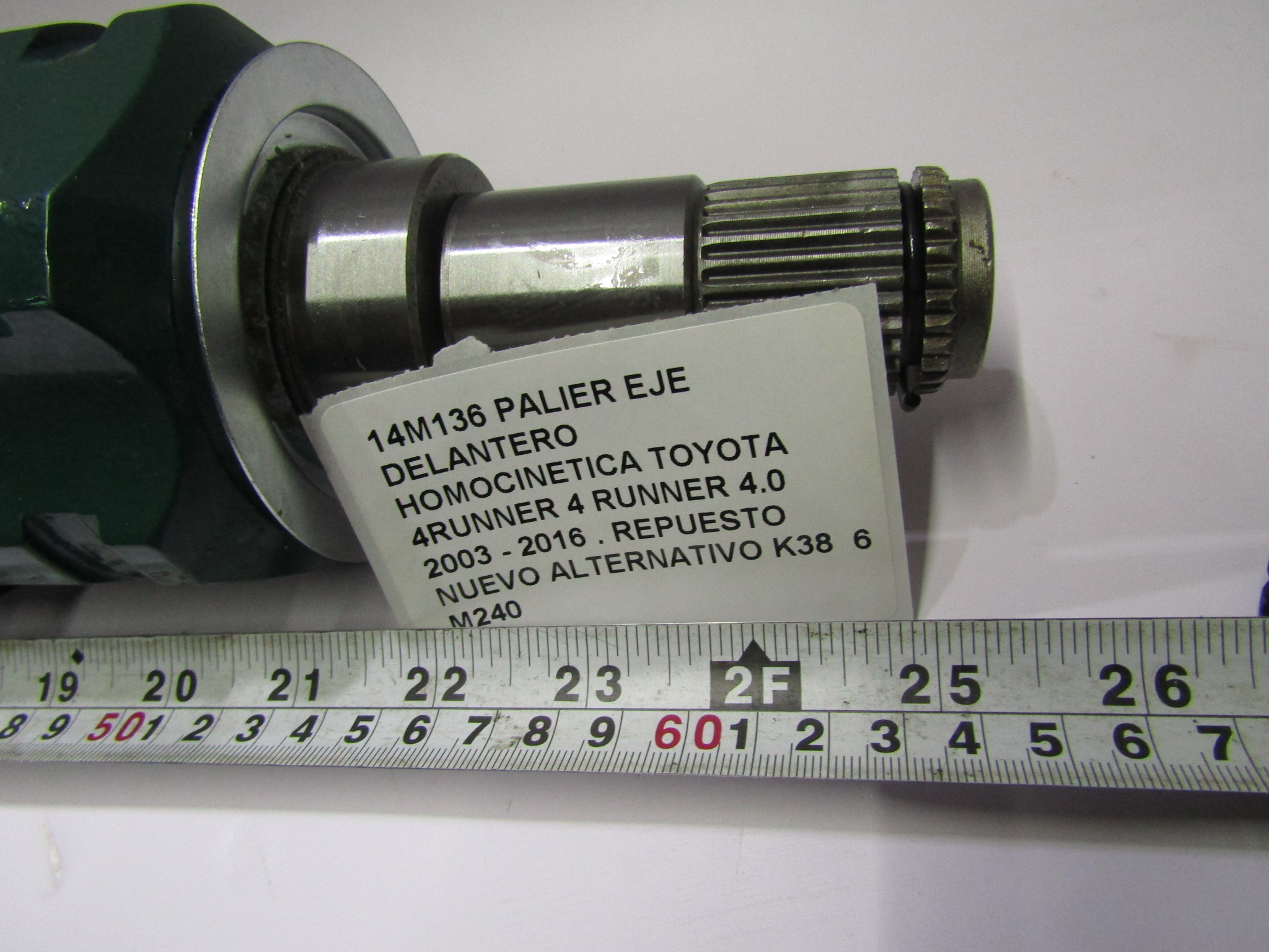 Palier Eje Del Homocinetica Toyota 4runner 4 Runner 2003-16 - foto 3