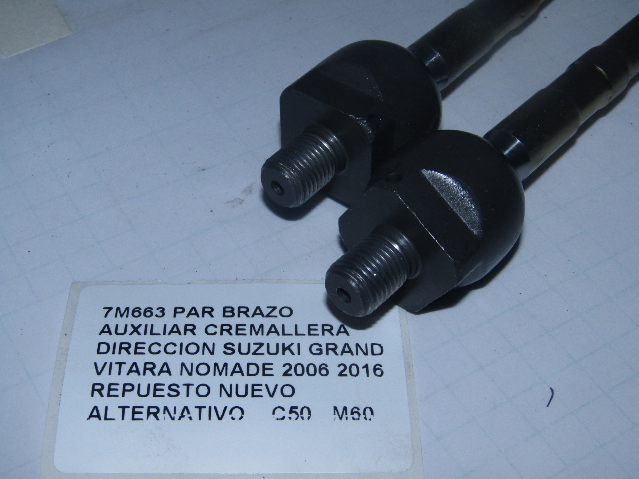 Par Brazo Auxiliar Cremallera Direccion Suzuki Grand Vitara - foto 2