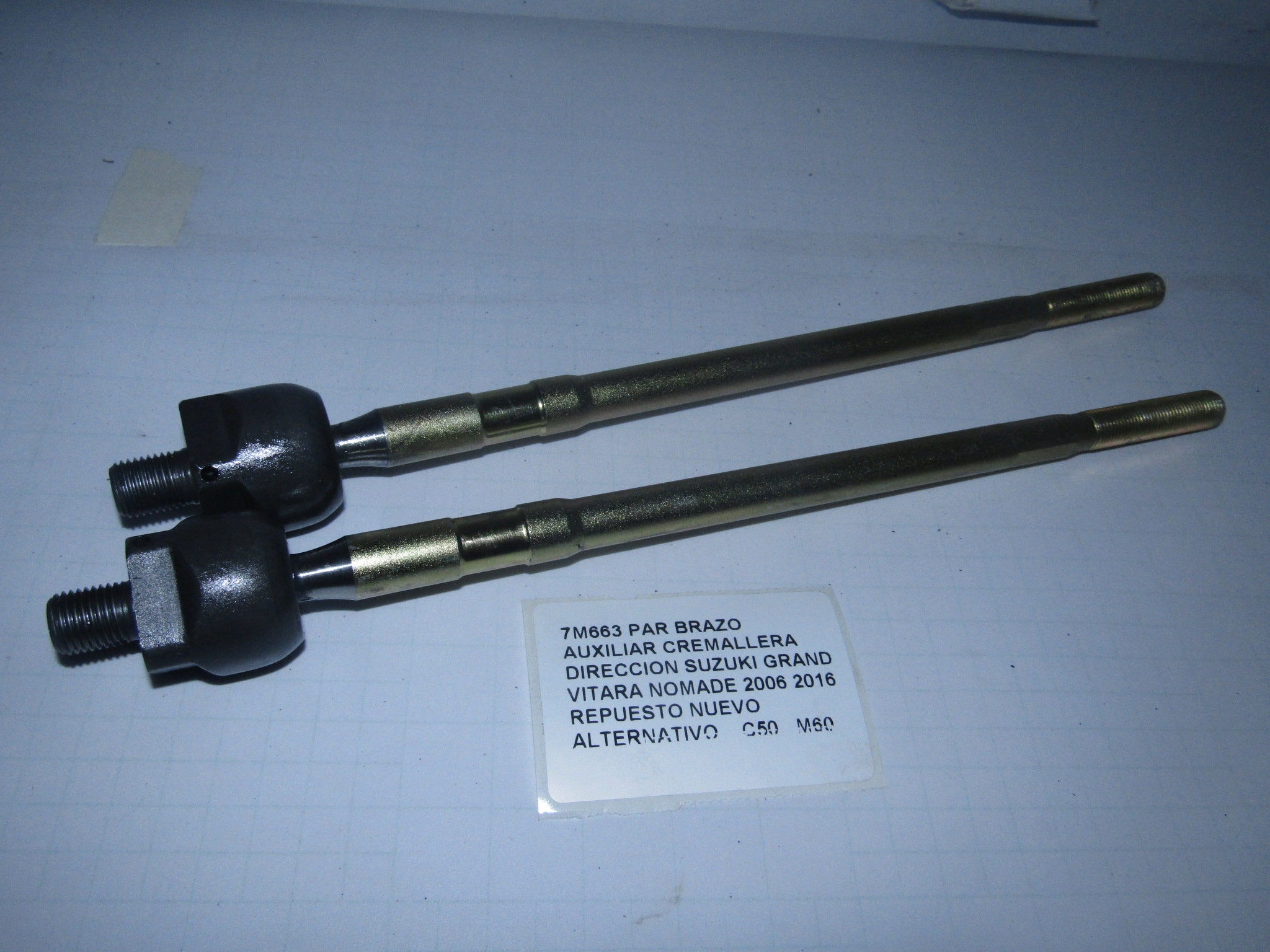 Par Brazo Auxiliar Cremallera Direccion Suzuki Grand Vitara - foto 3