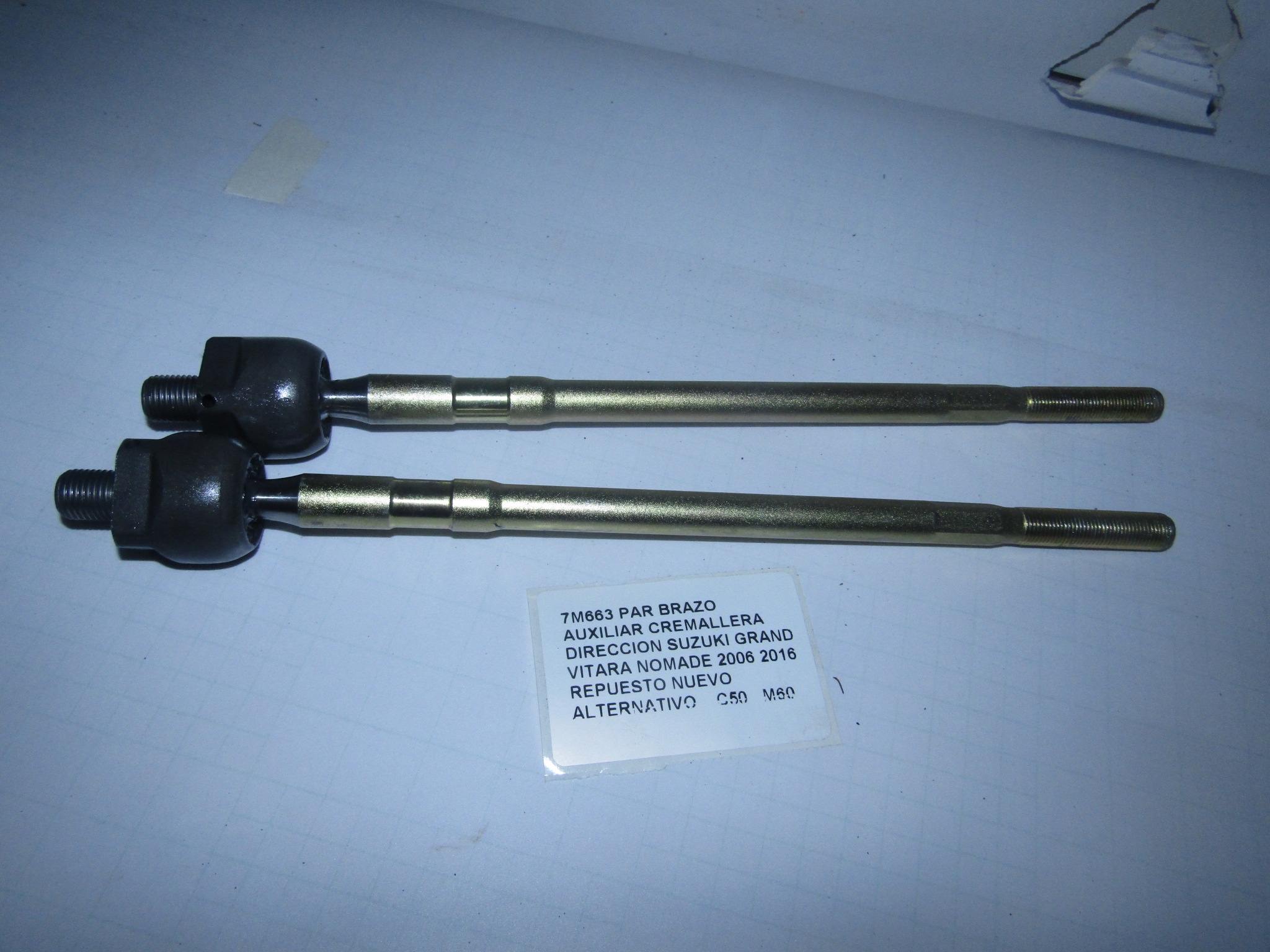 Par Brazo Auxiliar Cremallera Direccion Suzuki Grand Vitara - foto 4