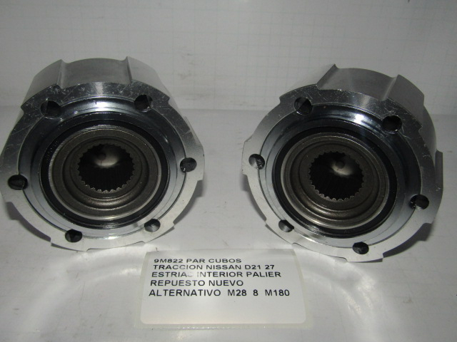 Par Cubos Manuales Para Nissan Terrano D21 27 Estrias