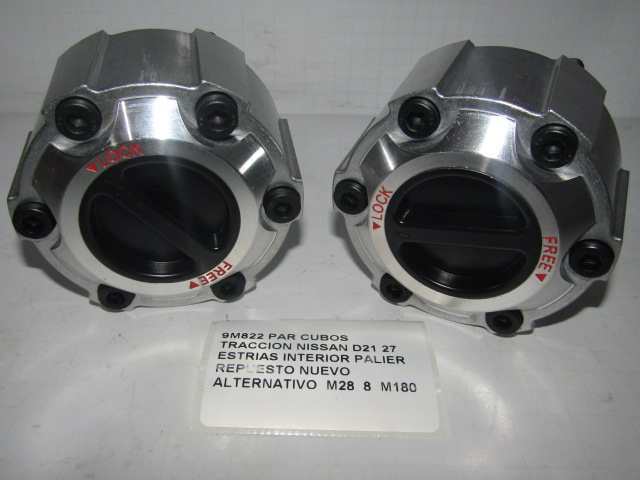 Par Cubos Manuales Para Nissan Terrano D21 27 Estrias - foto 4