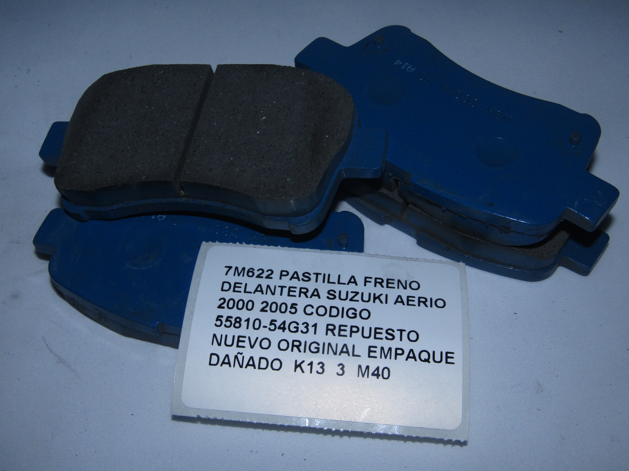 Pastilla Freno Delantera Suzuki Aerio 2000 2005 55810-54g31 - foto 2
