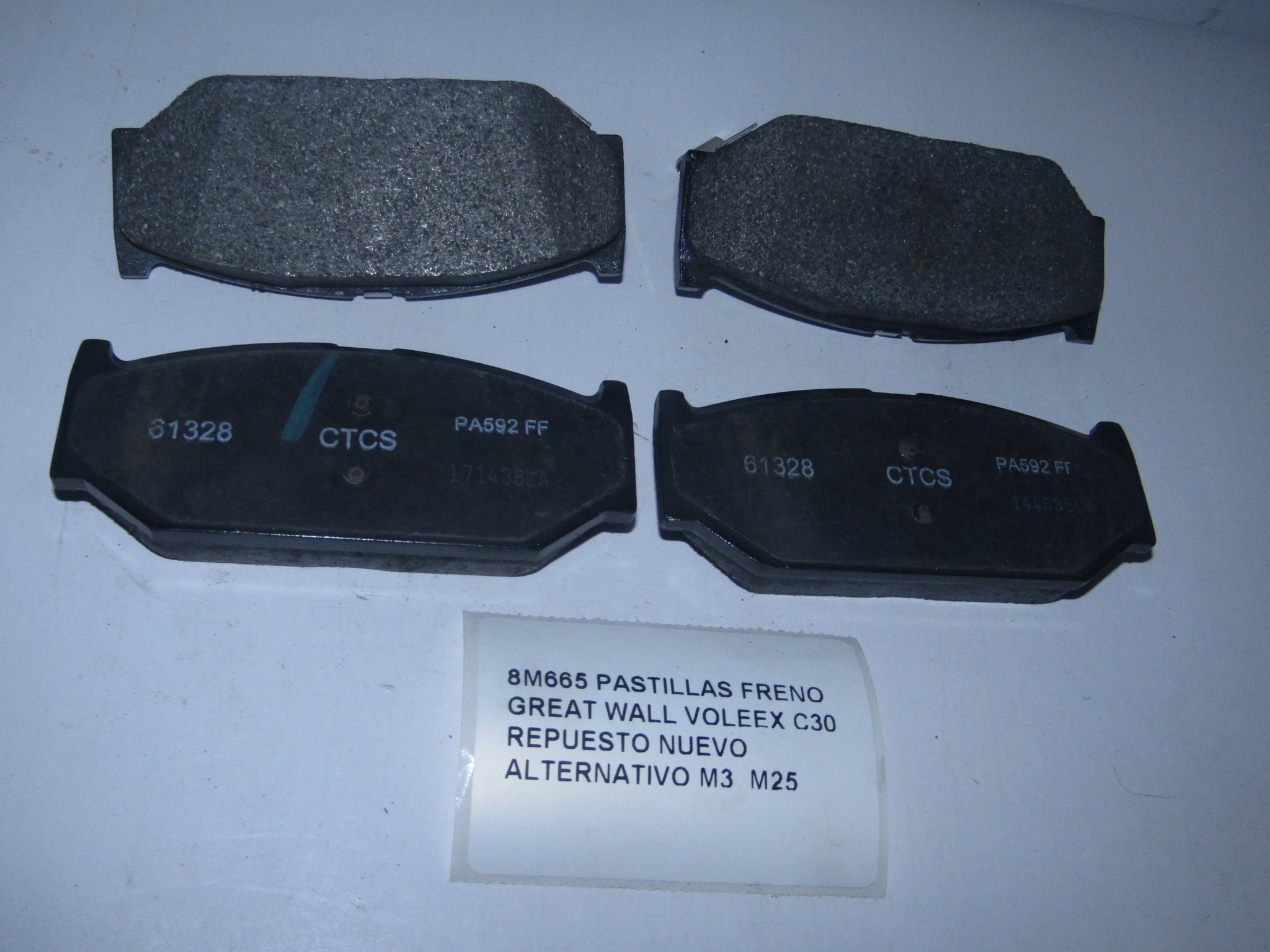 Pastillas Freno Great Wall Voleex C30 - foto 2