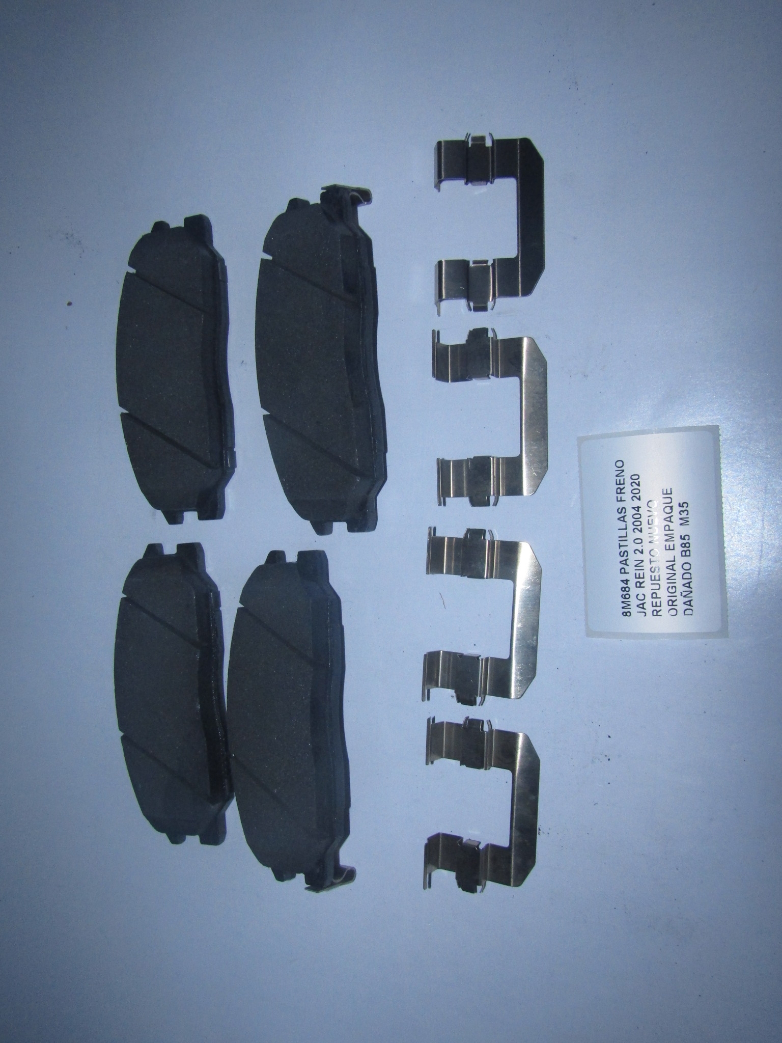 Pastillas Freno Jac Rein 2.0 2004 2020