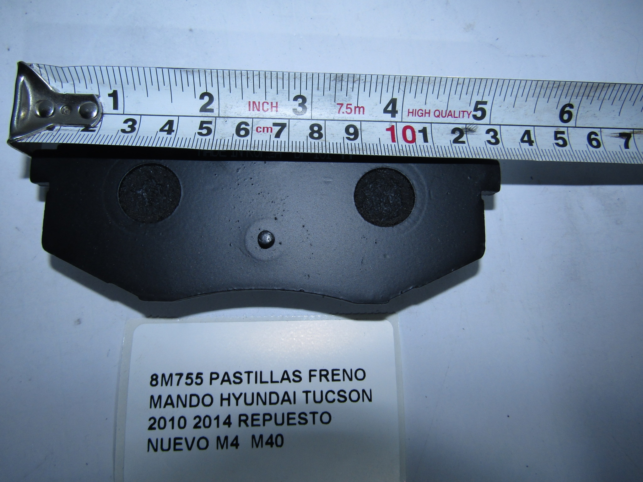 Pastillas Freno Mando Hyundai Tucson 2010 2014 - foto 2