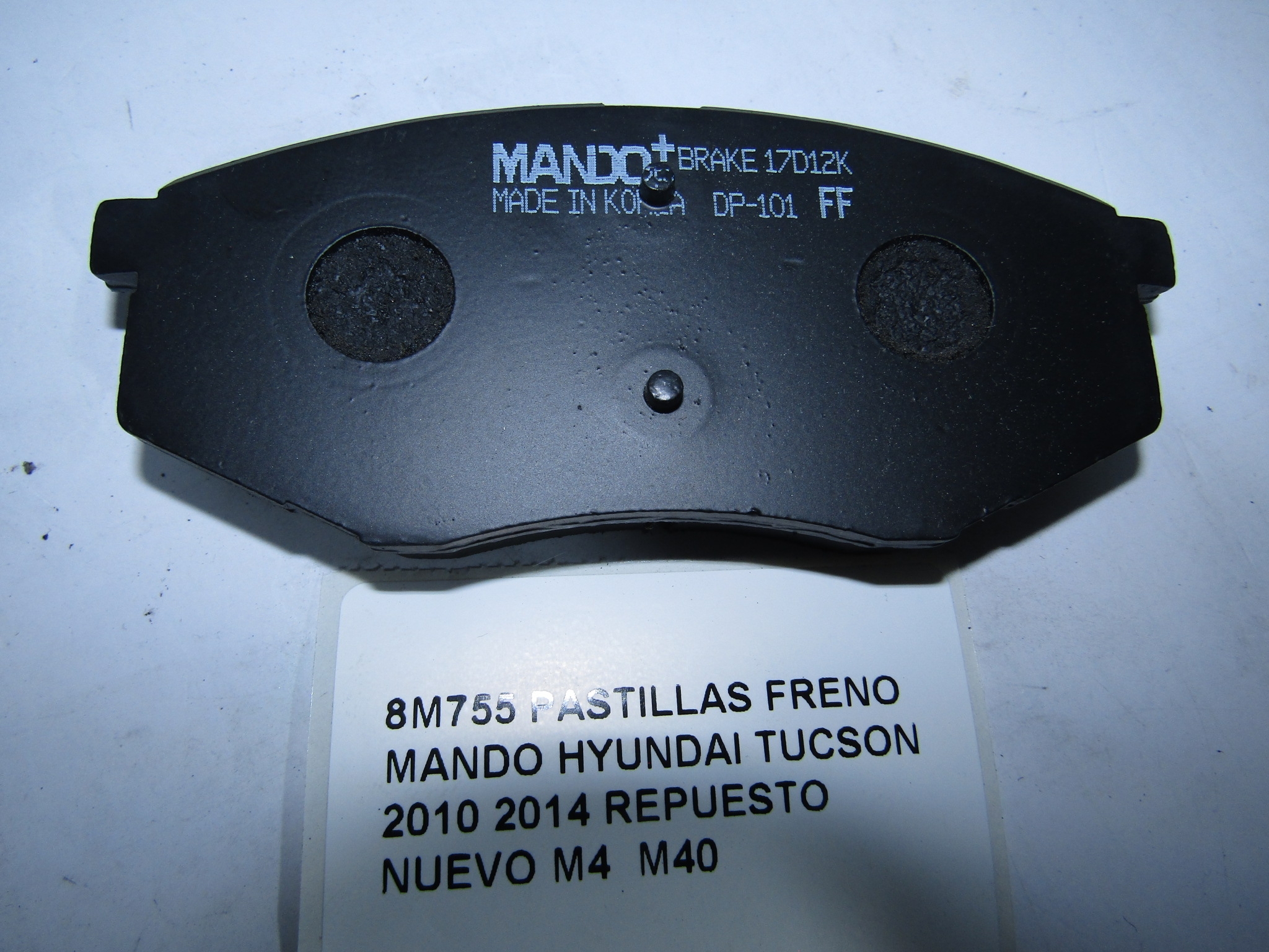 Pastillas Freno Mando Hyundai Tucson 2010 2014 - foto 3